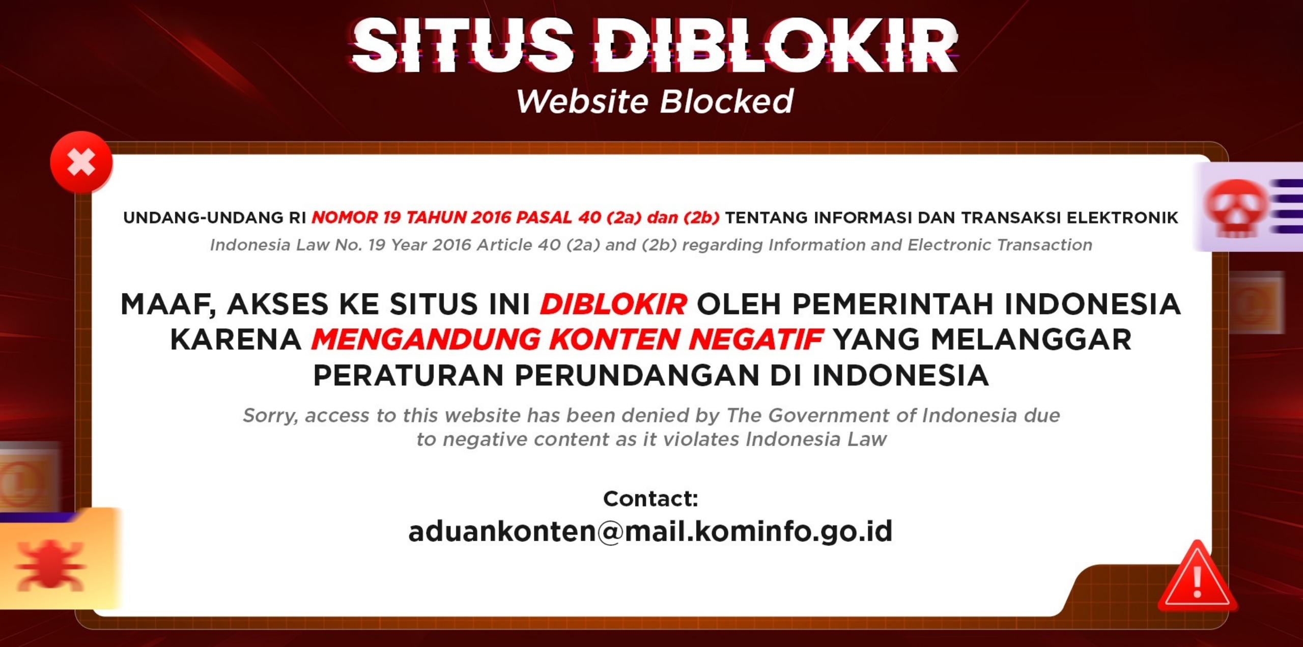 Blocked Access Illustration